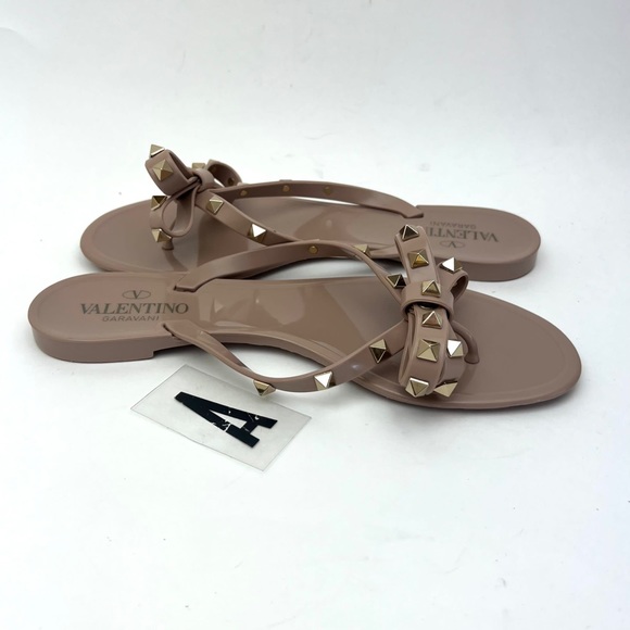 VALENTINO GARAVANI Rockstud Jelly Thong sz 8 - Picture 6 of 12